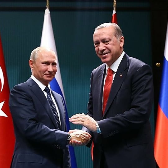 CUMHURBAŞKANI ERDOĞAN, RUSYA DEVLET BAŞKANI PUTİN İLE TELEFON GÖRÜŞMESİ GERÇEKLEŞTİRDİ!