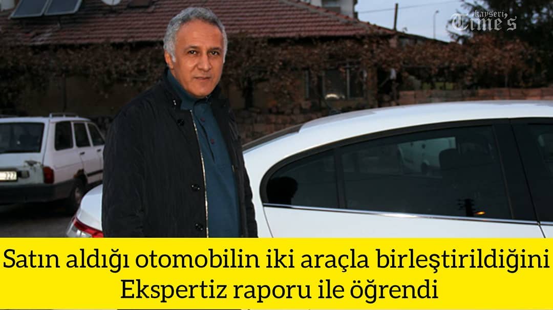 Satın aldığı otomobilin iki araçla birleştirildiğini expertiz raporu ile öğrendi