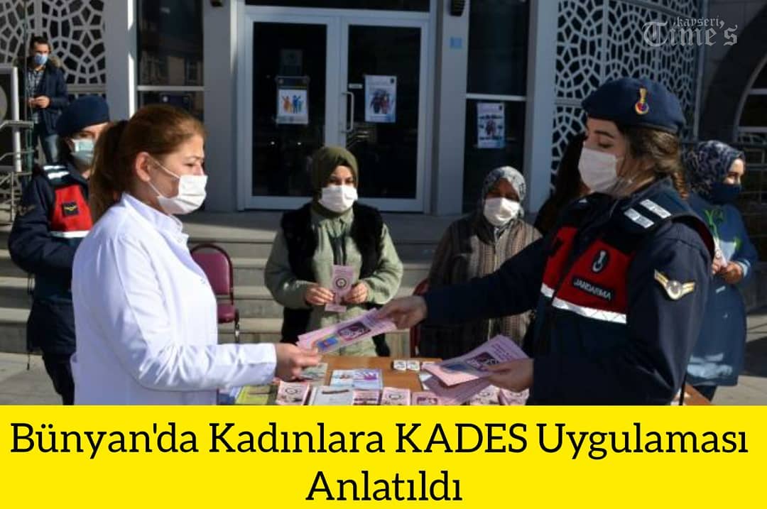 Bünyan'da kadınlara KADES uygulaması anlatıldı