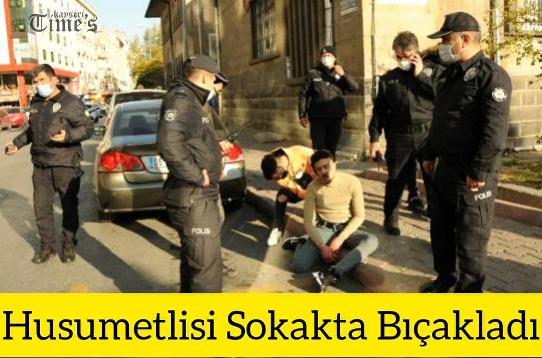Husumetlisi sokakta bıçakladı