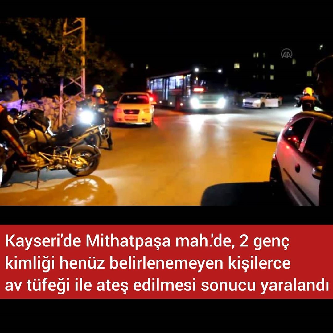 KAYSERİ'de iki grup arasında çıkan silahlı kavgada 2 arkadaş pompalı tüfekten çıkan saçmalarla yaralandı