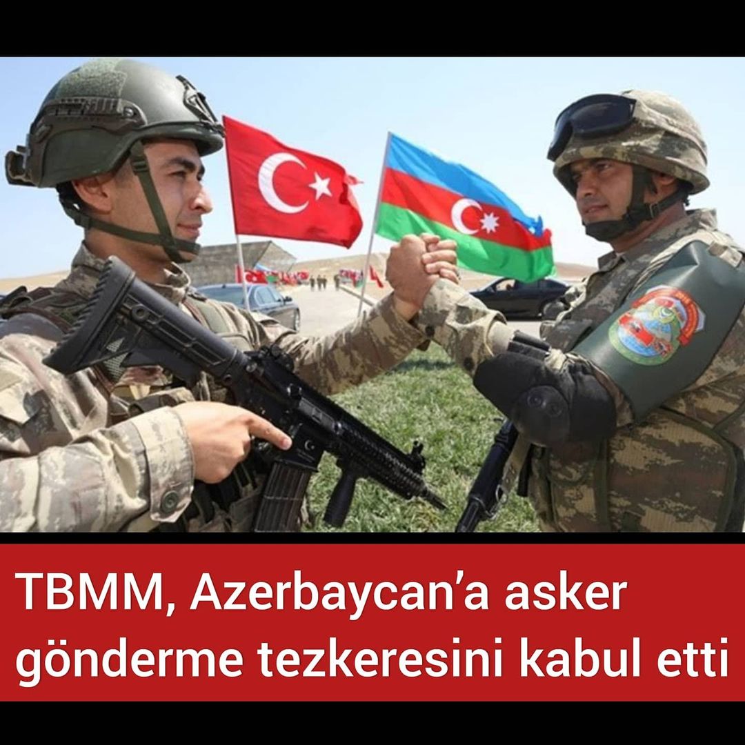 TBMM Azerbaycan'a asker gönderme tezkeresini kabul etti