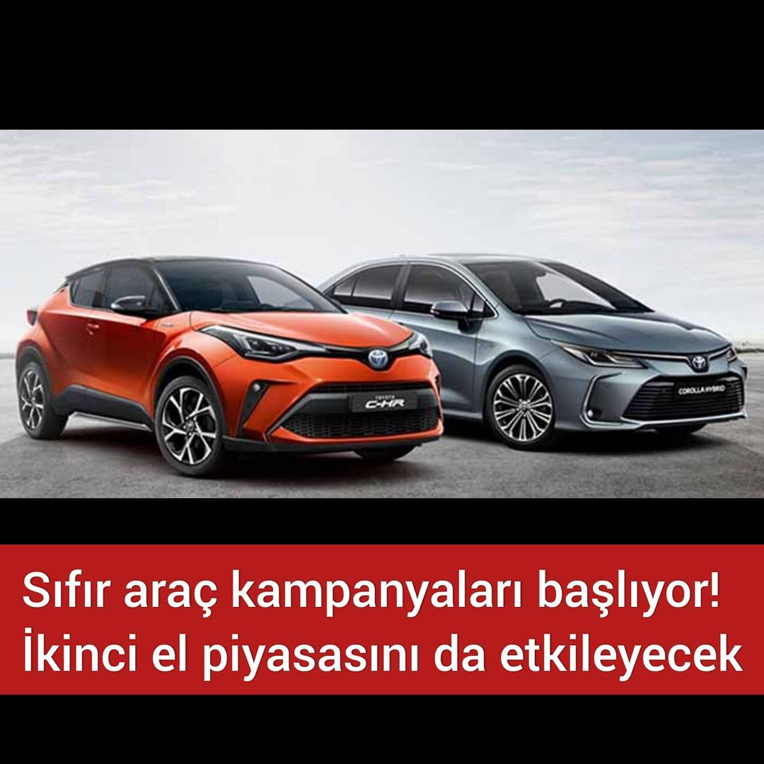 Sıfır araç kampanyaları başlıyor! ikinci el piyasasıda etkilenecek