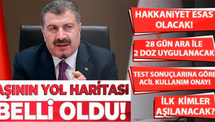 Aşı risk yönetim stratejisine uygun olarak hakkaniyetle dağıtılacak