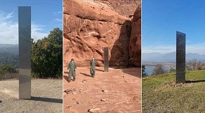 Son günlerde dünyanın farklı yerlerinden ortaya çıkan monolitlerin sırrı çözüldü.