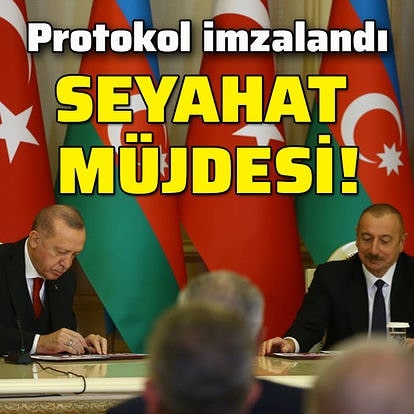 Türkiye ile Azerbaycan arası seyahatte kimlik kartı yeterli olacak