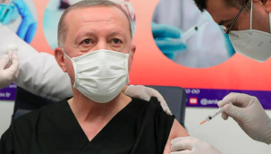 Cumhurbaşkanımız Recep Tayyip Erdoğan aşı oldu.