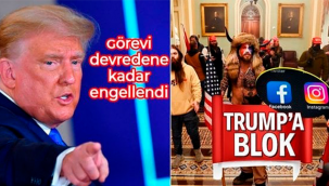 Donald Trump'ın Facebook ve Instagram hesapları 20 Ocak'a kadar donduruldu