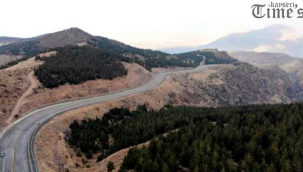 Erciyes'e giden yollarda sakinlik
