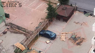 Kayseri'de lodos şiddetini arttırarak devam ediyor