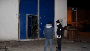 Kayseri'de metal doğrama yapan iş yeri kurşunlandı
