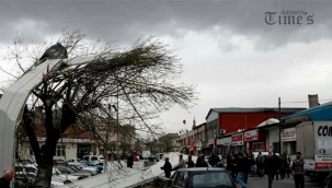 Kayseri, Nevşehir, Yozgat, Sivas ve kırşehir için fırtına uyarısı