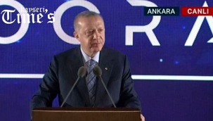 Cumhurbaşkanı Recep Tayyip Erdoğan: 2023'te Ay'a gitmek birinci hedefimiz.