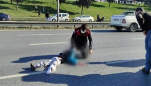 İstanbul'da otoyola giren köpeği kurtarmak isteyen 8 yaşındaki çocuğa araba çarptı