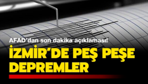 İzmir Karaburun da 5.1 şiddetinde bir deprem daha meydana geldi.