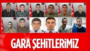 Milli Savunma Bakanlığı, şehit edilen güvenlik güçlerinin adlarını ve fotoğraflarını paylaştı.