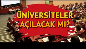 YÖK başkanı Saraç: (Üniversitelerde yüz yüze eğitim için) Sağlık Bakanlığının görüşünü bu hafta içi netleştireceğini umuyoruz.