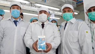 Akıllı telefon üreticisi OPPO'nun türkiye'deki fabrikasında deneme üretimine başlandı