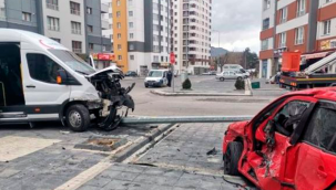 Kayseri Battalgazi Mahallesin'de feci kaza