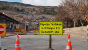 Erkilet'te heyelan riskine karşı 8 ev tahliye edildi