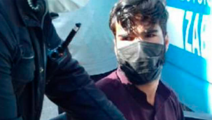 Kayseri'de fiziksel engelli gibi davranarak dilencilik yaptığı belirlenen Afganistan uyruklu Abdullah C. (25), zabıta tarafından yakalandı