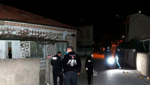 Kayseri'de müstakil eve silahlı saldırı; 1 yaralı