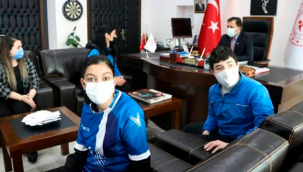 Kayseri Gençlik ve Spor İl Müdürü Ali İhsan Kabakçı, 2 Nisan Otizm Farkındalık Günü'nde Otizmli sporcuları ağırladı