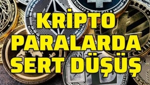 Kripto paralar ser düştü