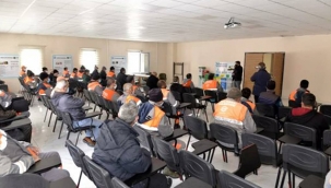 Melikgazi Belediyesi Personellere yönelik Covid-19 tedbirleri hakkında bilgilendirme ve farkındalık eğitimi düzenledi