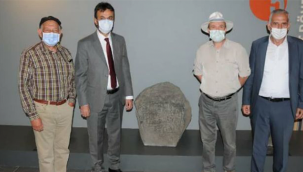 Erciyes Dağı'nın 2 bin 800 yıl önceki isminin yazıldığı yazıt Kayseri Müzesi'nde