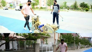 İlçenin en önemli caddelerini kapsayan bisiklet yolu yaptıklarını açıkladı