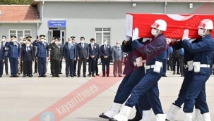 Irak'ta şehit olan Bünyanlı Uzm. Onb. Eyüp Gergin'in naaşı Kayseri'ye ulaştı.