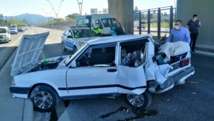 Kayseri'de ki zincirleme kazada 4 kişi yaralandı