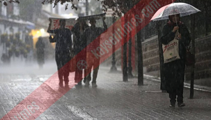 Meteoroloji uyardı sağanak yağış devam edecek