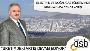 Nisan ayındaki elektrik tüketimimiz 107 milyon kilovatsaati aştı.