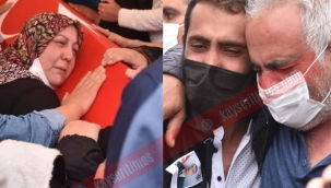 Uzman Onbaşı Eyyüp Gergin'in cenazesi memleketi Bünyanda toprağa verildi.