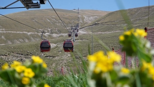 Erciyes'te gondol teleferiklerinin çalısma saati belli oldu