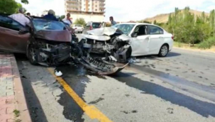 Kayseri'nin Develi ilçesinde meydana gelen trafik kazasında 4 kişi yaralandı
