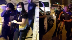 Birlikte yaşadığı sevgilisinin evde rehin alınmış olabileceği ihtimali üzerinde duran polis, olay yerine Özel Harekat polisi çağırdı.