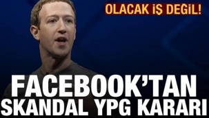 Facebook, bebek katili PKK'nın Suriye uzantısı YPG'nin hesabına