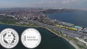 Kanal istanbul hatıra parası