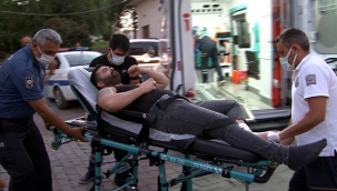 Talas ilçesinde kazara kendini vuran kişi yaralandı