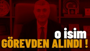 GÖREVİNDEN ALINDI !