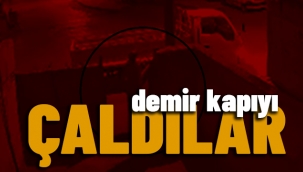 Kamyonetle geldiler, demir kapıyı çaldıktan sonra kaçtılar
