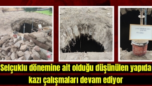 KAYSERİ'DE YAZILI MEZAR TAŞI BULUNDU !