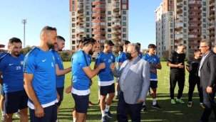 TALASGÜCÜ BELEDİYESPOR HAZIRLIKLARINI HALİL ASLAN YÖNETİMİNDE SÜRDÜRÜYOR.