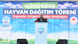 BAŞKAN BÜYÜKKILIÇ’TAN “3 BİN KÜÇÜKBAŞ” MÜJDESİ