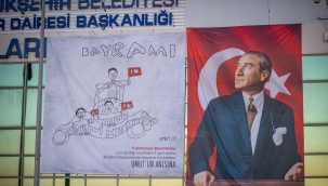 Depremde ölen Umut'un 29 Ekim için çizdiği resim ortaya çıktı