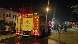 EVDE ÇIKAN YANGINDA BİR KIZ DUMANDAN ETKİLENDİ!