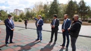 İSA YUSUF ALPTEKİN PARKI’NDA ÇALIŞMALAR DEVAM EDİYOR!